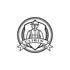 Worker and shield, medical insurance, labor safety, health protection