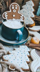 christmas gingerbread cookies