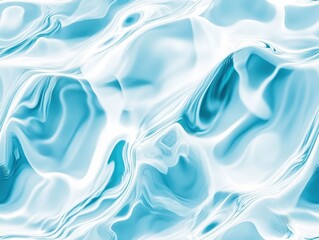 Fototapeta premium seamless pattern, A beautiful abstract representation of rippling water, featuring vibrant shades of blue and a smooth, glossy texture.