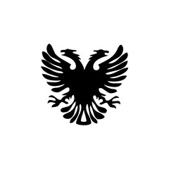 Eagle icon. Bald eagle logo. Eagle glyph. eagle silhouette