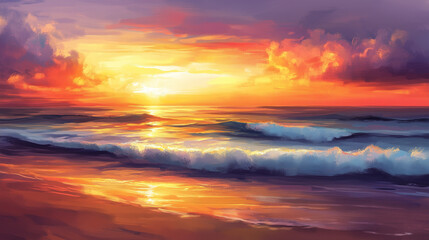 Obraz premium sunrise