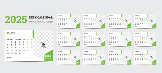  calendar design template 2025 