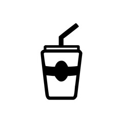 Obraz premium Fast food icon. fast food silhouette