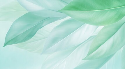 A leafy green background with a leafy green leaf in the foreground