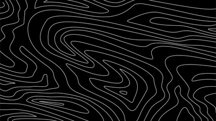 Contour background. Topographic map pattern background. Abstract wavy lines background. Background with topographic contours. Topographic contour map background.