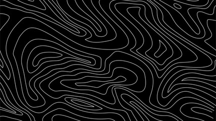 Contour background. Topographic map pattern background. Abstract wavy lines background. Background with topographic contours. Topographic contour map background.