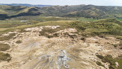 Muddy Volcanoes, Vulcanii noroiosi Paclele Mari, Buzau, Romania	