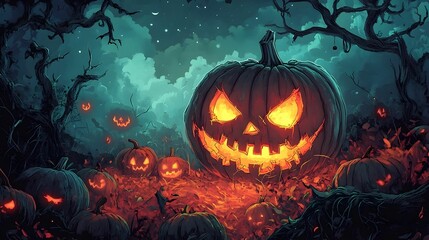 HALLOWEEN. BACKGROUND 