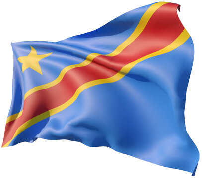  flag of the Democratic Republic of the Congo
