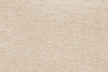 Brown fabric cloth texture for background, natural textile pattern.