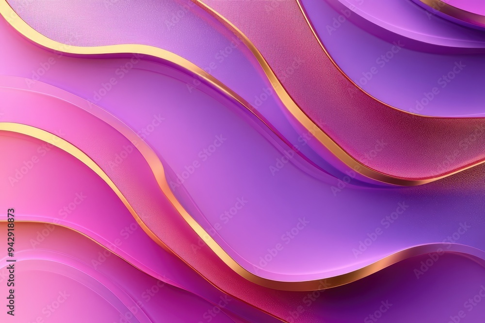 Poster abstract background with flowing waves. perfect for use in presentations, social media posts, or web