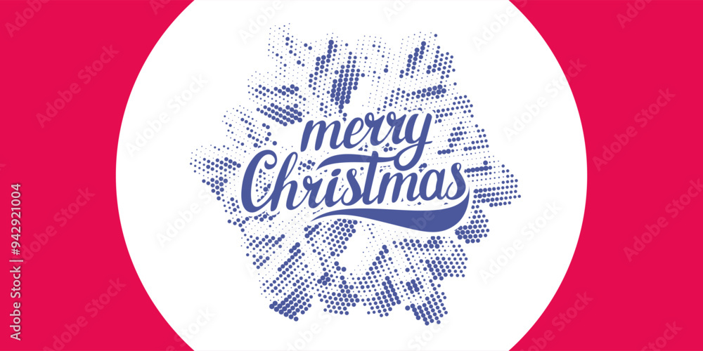 Poster halftone background. an illustration of round particles. the dots form images. vector graphics. a ch