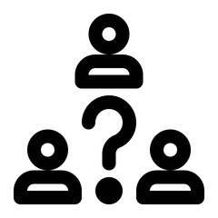 customer forecast, customer, forecasting, prediction, decision outline icon