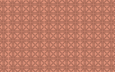 checkered tile pattern decoration with brown background