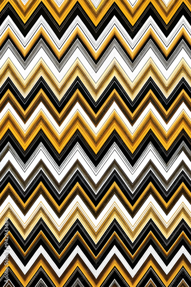 Poster abstract chevron pattern: a captivating visual with a seamless, repeating pattern of chevron stripes