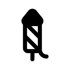 fireworks line icon