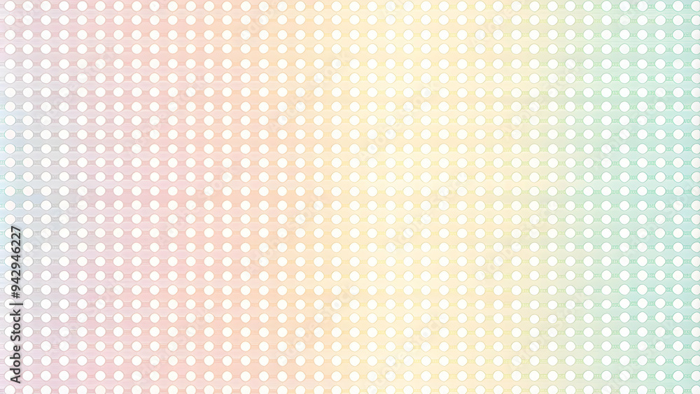 Poster pastel polka dot pattern: a delicate and charming pastel polka dot pattern, perfect for adding a tou