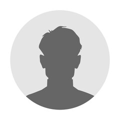 Vector flat illustration. Avatar, user profile, person icon, profile picture. Suitable for social media profiles, icons, screensavers and as a template.