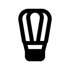 sky lantern line icon