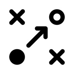 strategy line icon