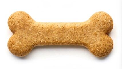 Dog bone pet food cutout isolated on a background, top view, dog bone, pet food, cutout, isolated, background, top view, treat