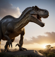 Fototapeta premium tyrannosaurus rex 3d render