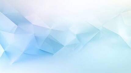 Obraz premium A blue and white background with a lot of triangles. The background is very light and airy