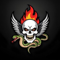 Fototapeta premium skull and crossbones