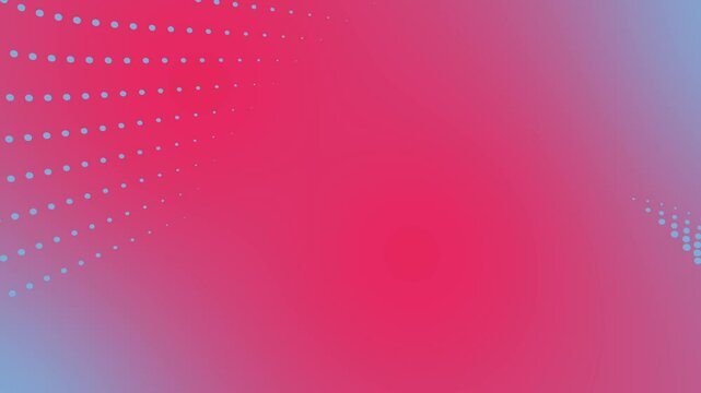 Pink background with dots