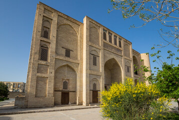 Nadir Divan Begi Khanaka in historic center of Bukhara