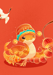 chinese new year snake