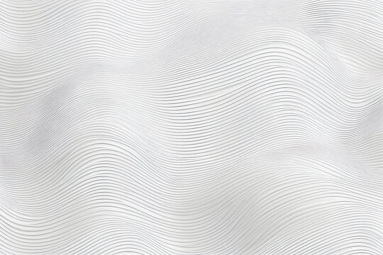 White modern minimalist wavy stripes background texture pattern