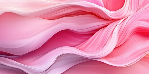 Obraz premium Abstract Pink Swirling Design