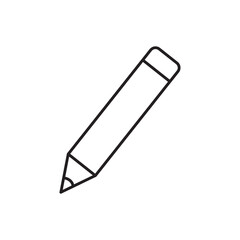 pencil glyph icon