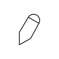 pencil glyph icon