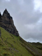 Quiraing walk Ilse of Skye Schotland Green holiday