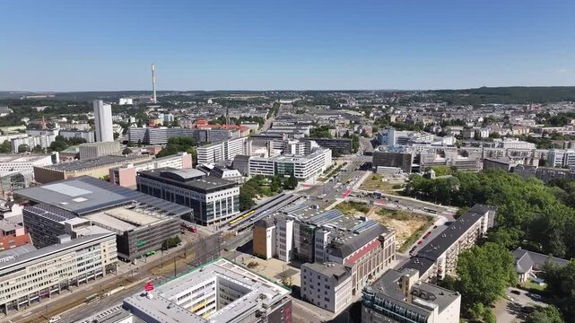 Chemnitz von oben - Kulturhauptstadt