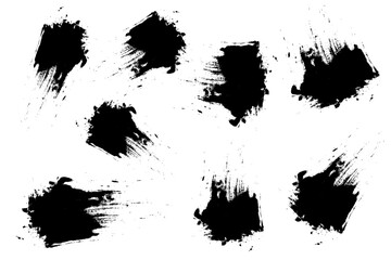 Obraz premium Manchas Abstractas Pequeñas en Formato Vectorial