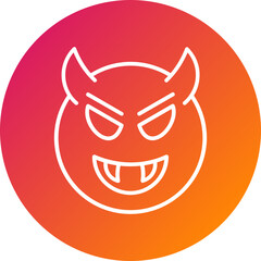 Devil Vector Icon Design