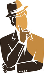 Fototapeta premium People icon vector art logo 