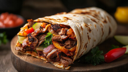 Obraz premium the kebab doner of Turkish style