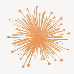 Obraz premium firework illustration vector