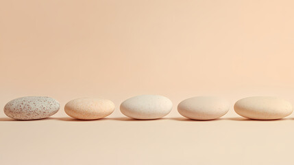 Simple design with stone arrangement