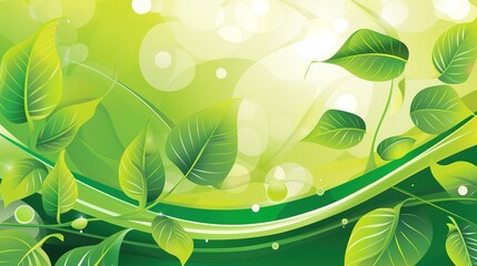 Vector_green_background