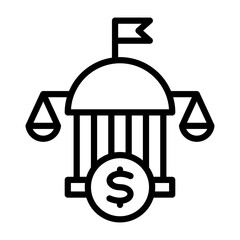 Campaign Finance Law Icon