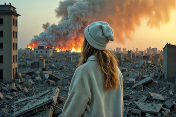 person smoking cigarette