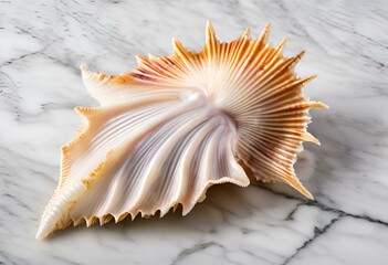 Obraz premium Seashell are beautiful, used as decorations, have patterns and colors.