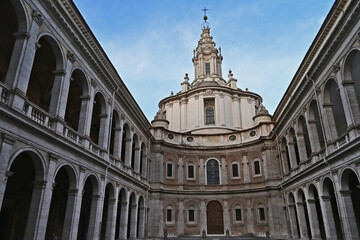 Roma, la chiesa di Sant'Ivo alla Sapienza