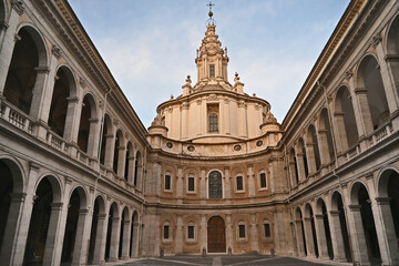 Roma, la chiesa di Sant'Ivo alla Sapienza