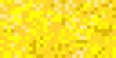 Abstract geometric background with a pixelated pattern in vibrant yellow and gold hues. This high-resolution illustration is perfect for website banners, social media graphics, and more.